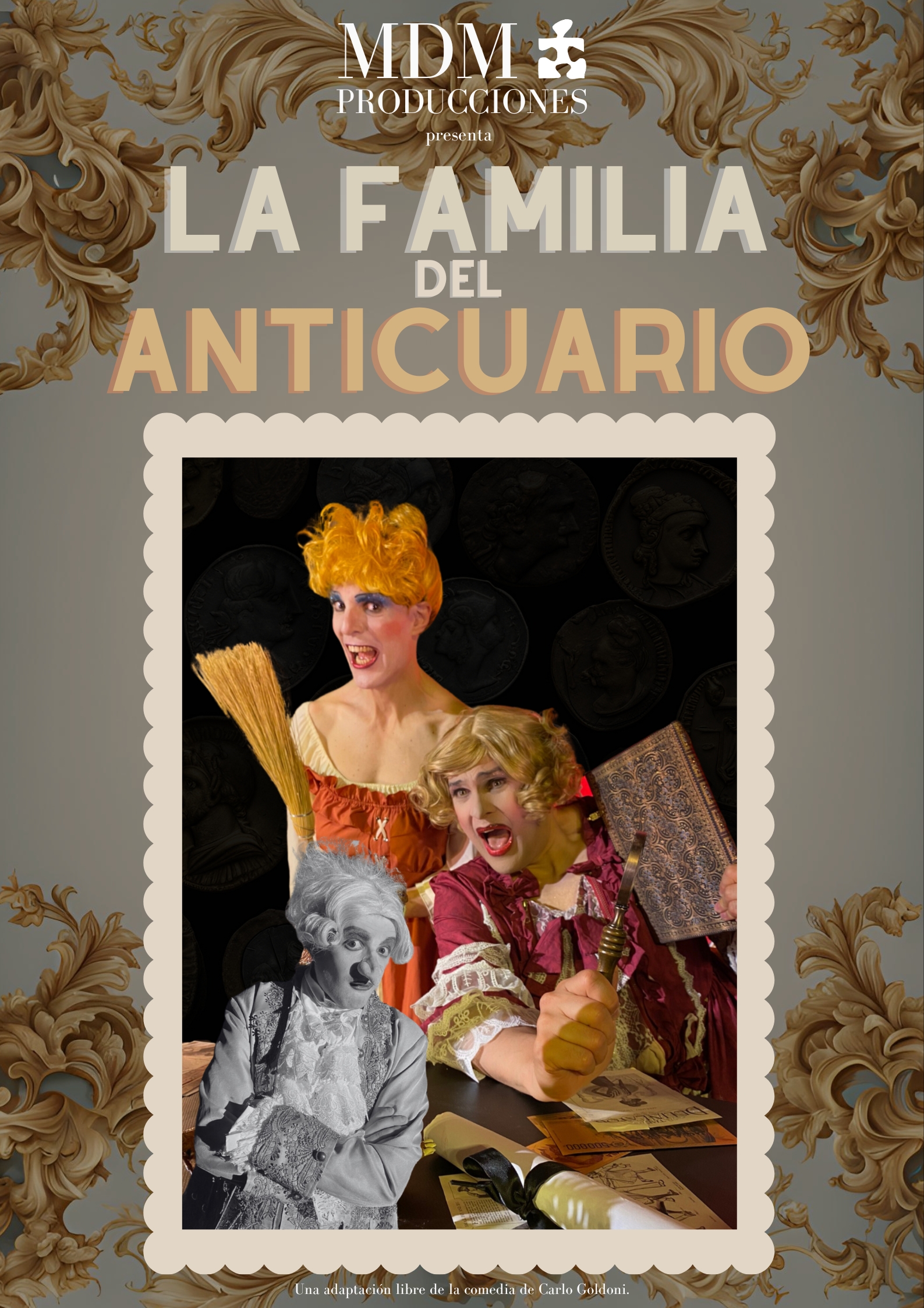 “La familia del anticuario”,  de Carlo Goldoni