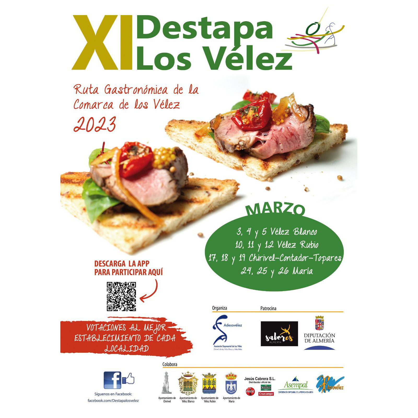XI DESTAPA LOS VELEZ 2023